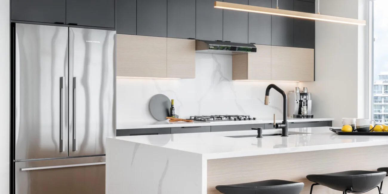 Contemporary kitchen quartz