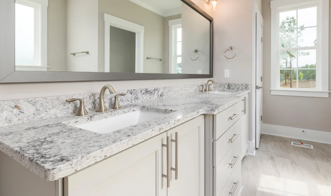 Natural stone bathroom