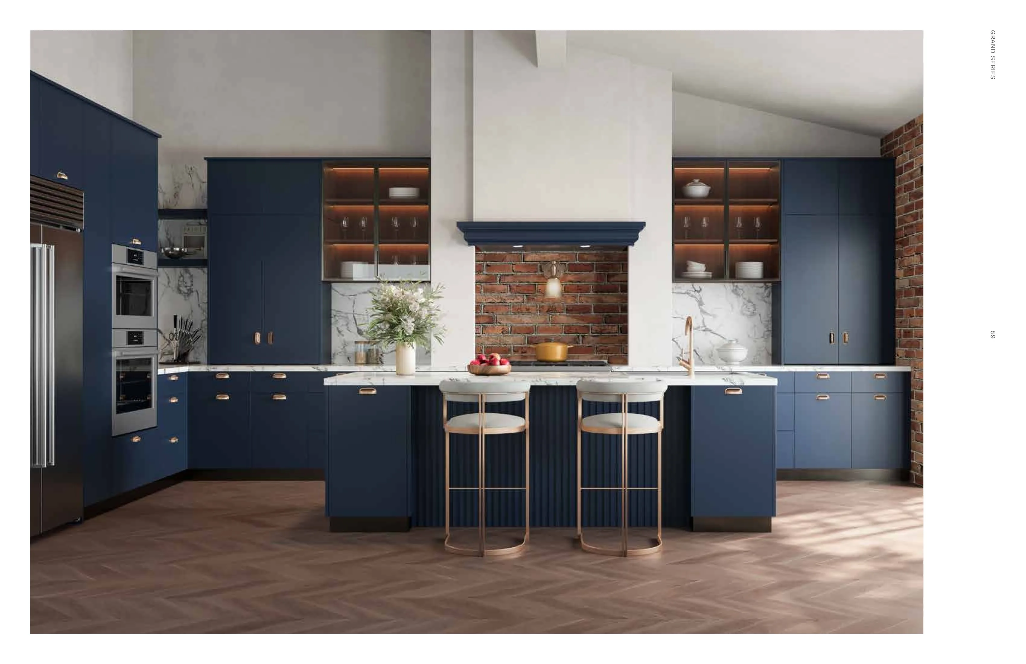 Yorkville Collection — modern slab kitchen cabinets by XKitchens, Newmarket Ontario