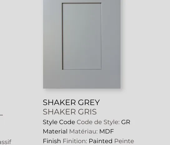 Stone Grey Shaker — Newmarket Collection by XKitchens