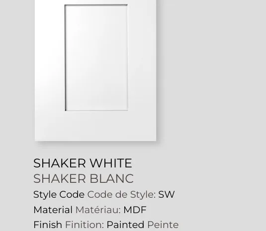 Pure White Shaker — Newmarket Collection by XKitchens
